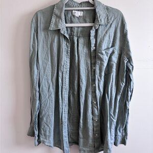 Gap Linen Button Up